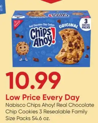 Stater Bros Nabisco Chips Ahoy! Real Chocolate Chip Cookies offer