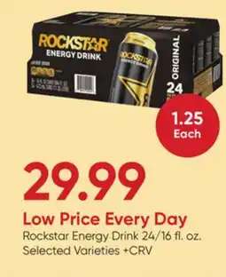 Stater Bros Rockstar Energy Drink offer