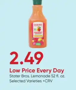 Stater Bros Stater Bros. Lemonade offer