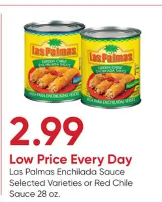 Stater Bros Las Palmas Enchilada Sauce Red Chile Sauce offer
