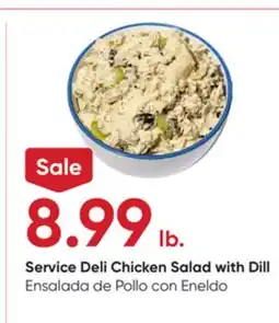 Stater Bros Service Deli Chicken Salad with Dill offer