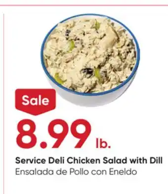 Stater Bros Service Deli Chicken Salad with Dill offer