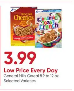 Stater Bros General Mills Cereal offer