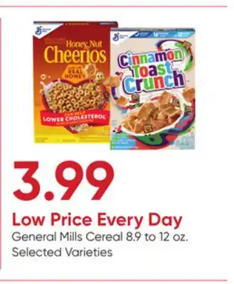 Stater Bros General Mills Cereal offer