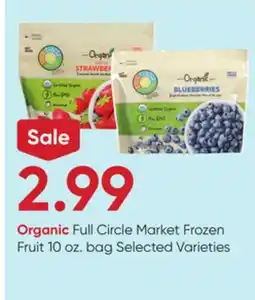 Stater Bros Organic Full Circle Market Frozen Fruit offer