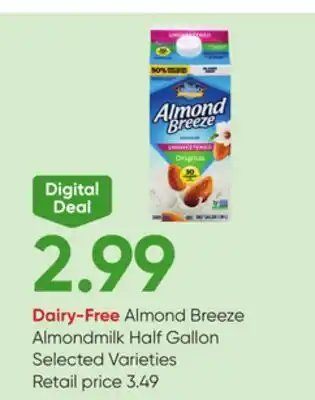 Stater Bros Almond Breeze Almondmilk offer