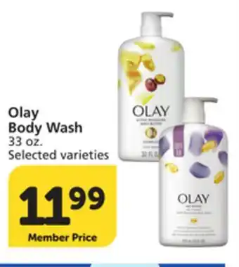 Vons Olay Body Wash offer
