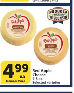 Vons Red Apple Cheese offer