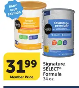 Vons Signature SELECT Formula offer