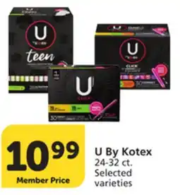 Vons U By Kotex offer