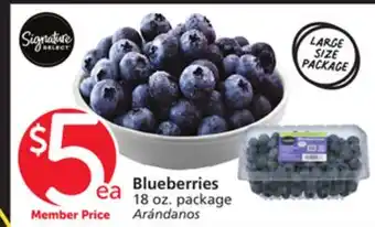 Vons Blueberries offer