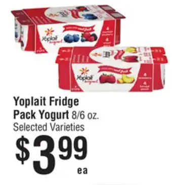 Smart & Final Yoplait Fridge Pack Yogurt offer