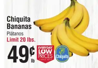 Smart & Final Chiquita Bananas offer