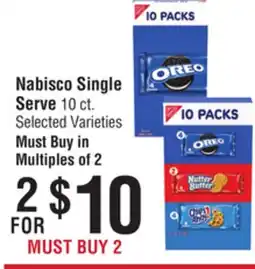 Smart & Final Nabisco Single Serve offer