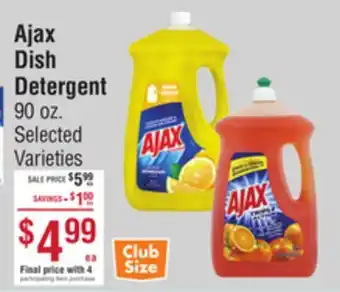 Smart & Final Ajax Dish Detergent offer