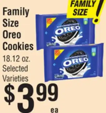 Smart & Final Family Size Oreo Cookies offer