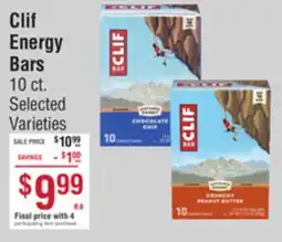 Smart & Final Clif Energy Bars offer