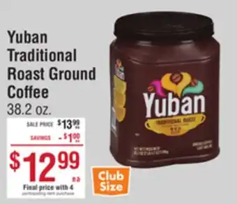 Smart & Final Yuban Traditional Roast Ground Coffee offer
