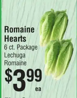 Smart & Final Romaine Hearts offer