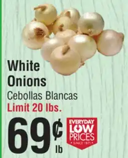 Smart & Final White Onions offer