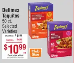 Smart & Final Delimex Taquitos offer