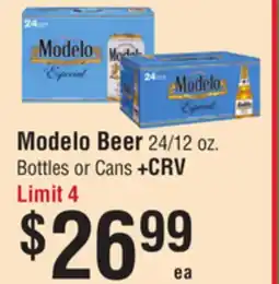 Smart & Final Modelo Beer offer