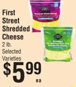Smart & Final First Street Shredded Cheese offer