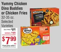 Smart & Final Yummy Chicken Dino Buddies or Chicken Fries offer
