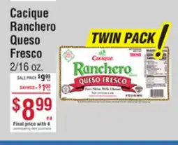 Smart & Final Cacique Ranchero Queso Fresco offer
