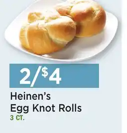 Heinen's Heinen's Egg Knot Rolls offer