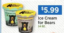 Heinen's Ice Cream for Bears offer