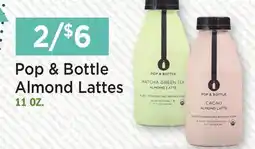 Heinen's Pop & Bottle Almond Lattes offer