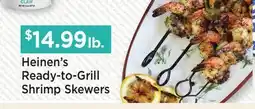 Heinen's Heinen's Ready-to-Grill Shrimp Skewers offer
