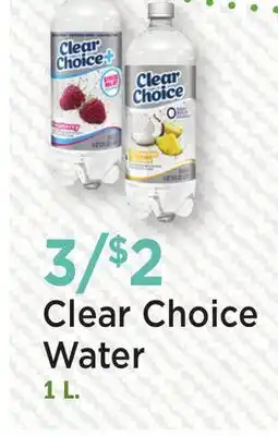 Heinen's Clear Choice Water offer