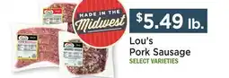 Heinen's Lou's Pork Sausage offer