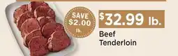 Heinen's Beef Tenderloin offer