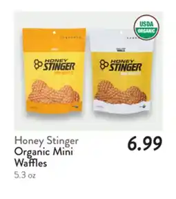 Fresh Thyme Honey Stinger Organic Mini Waffles offer