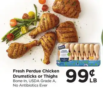 Food 4 Less Fresh Perdue Chicken Drumsticks or Thighs offer