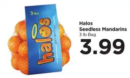 Food 4 Less Halos Seedless Mandarins offer