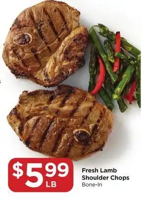 Food 4 Less Fresh Lamb Shoulder Chops offer
