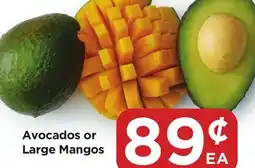 Food 4 Less Avocados or Large Mangos offer