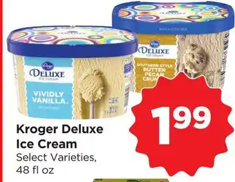 Food 4 Less Kroger Deluxe Ice Cream offer