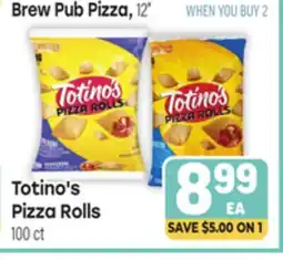 Tony’s Fresh Market Totino's Pizza Rolls offer