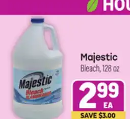 Tony’s Fresh Market Majestic Bleach offer
