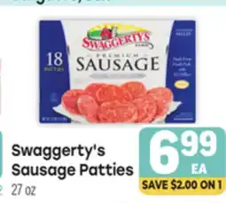 Tony’s Fresh Market Swaggerty's Sausage Patties offer