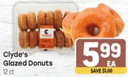 Tony’s Fresh Market Clyde's Glazed Donuts offer