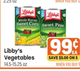 Tony’s Fresh Market Libby's Vegetables offer