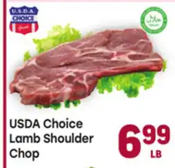 Tony’s Fresh Market USDA Choice Lamb Shoulder Chop offer