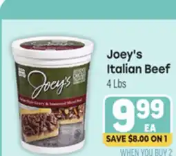 Tony’s Fresh Market Joey's Italian Beef offer