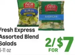 Tony’s Fresh Market Fresh Express Assorted Blend Salads offer